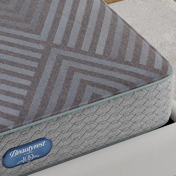 Beautyrest Days End Medium Firm 12" Hybrid Mattress - King - Cooling Tech, Supportive Durable Pocketed Coils, Pressure Relief, Motion Separation; 100 Night Sleep Trial and 10 Year Warranty