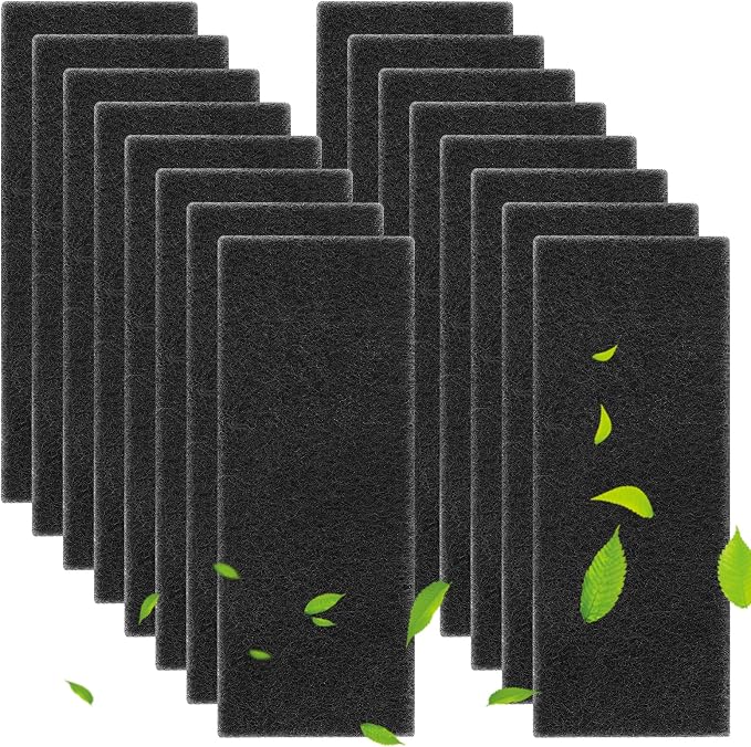 16PCS 2X Thicker Carbon Filters Compatible