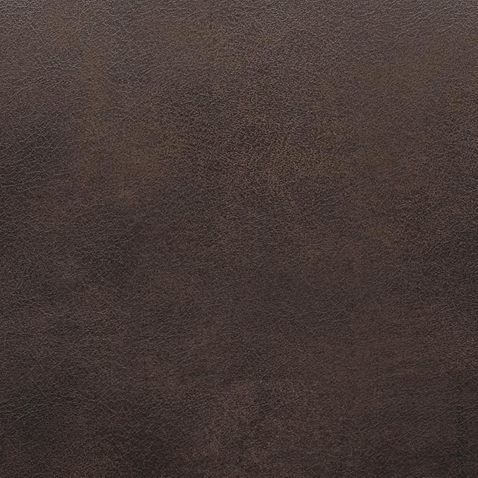 SIMPLIHOME Owen Small Rectangular Storage Ottoman - 36 inch Wide Upholstered Vegan Leather Lift-Top Ottoman in Distressed Chestnut Brown, Mid-Century Modern Ottoman for Living Room with Tufted Detail