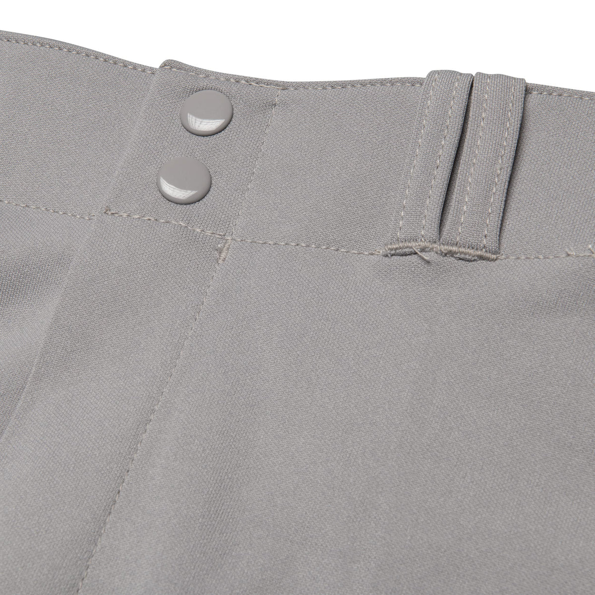 Champro Youth MVP Open Bottom Relaxed Fit Baseball Pant, Grey, Medium
