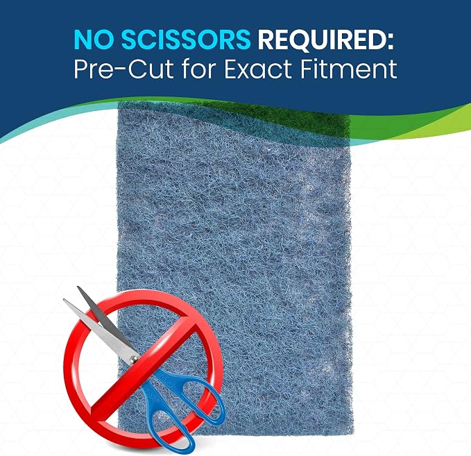 Natural Fiber Hog Hair Furnace Door Filter