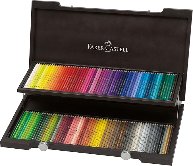 Faber-Castell Polychromos® Artists' Color Pencils - Wood Case of 120