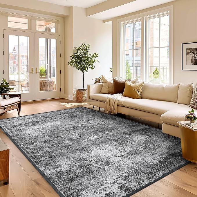 Bedroom Rug 5x8area Rugs Washable Green Rugs for Living Room