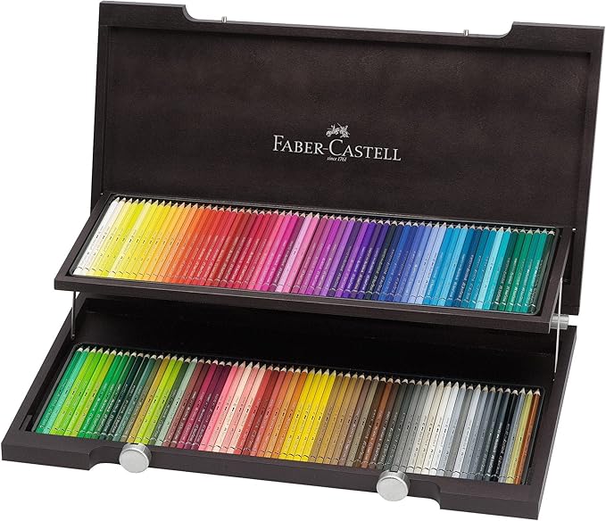 Faber-Castell Albrecht Dürer® Artists' Watercolor Pencils - Wood Case of 120