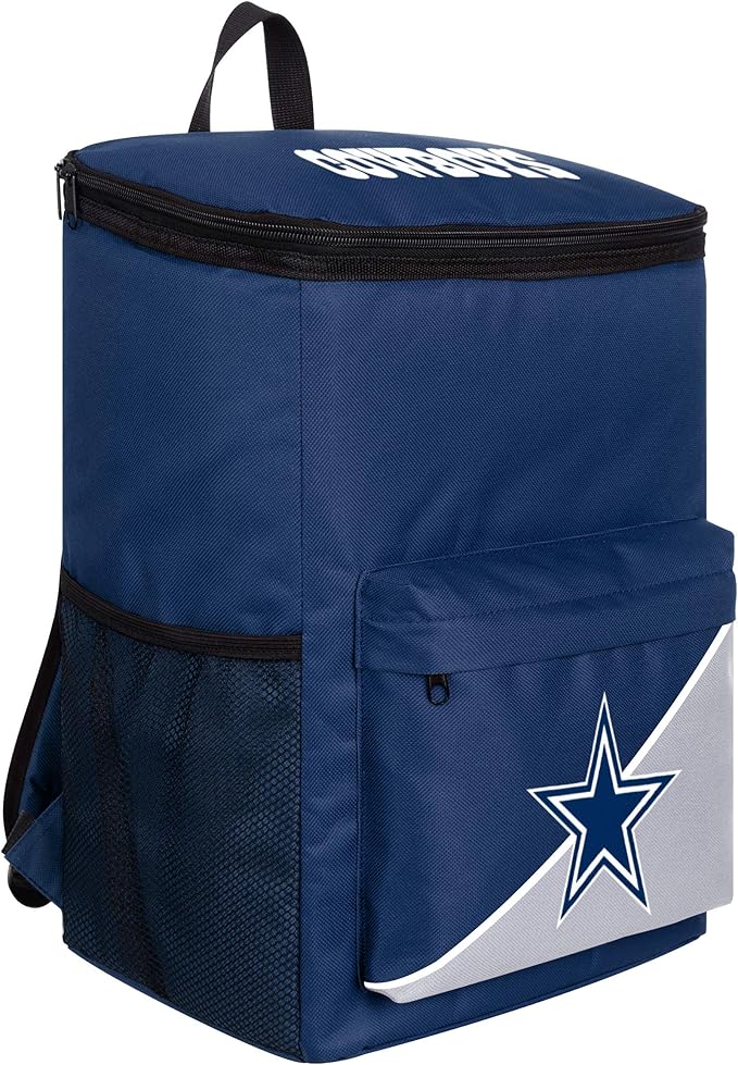 FOCO Dallas Cowboys NFL Cooler Backpack, Team Color, One Size