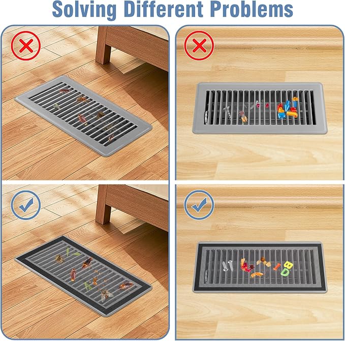 6 Pack Strong Magnetic Floor Vent Cover