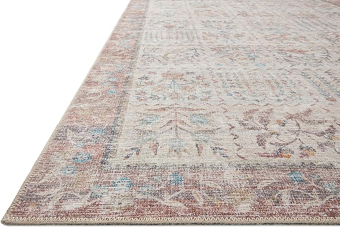 Loloi Rifle Paper Co. Maison Collection MAO-08 Cream 7'-6" x 9'-6", .19" Pile Height, Area Rug