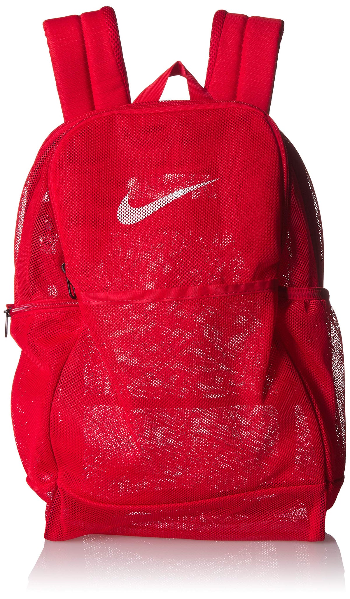 NIKE Brasilia Mesh Backpack 9.0, University Red/University Red, One Size