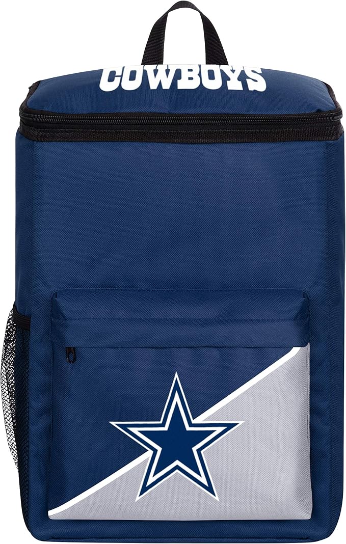 FOCO Dallas Cowboys NFL Cooler Backpack, Team Color, One Size