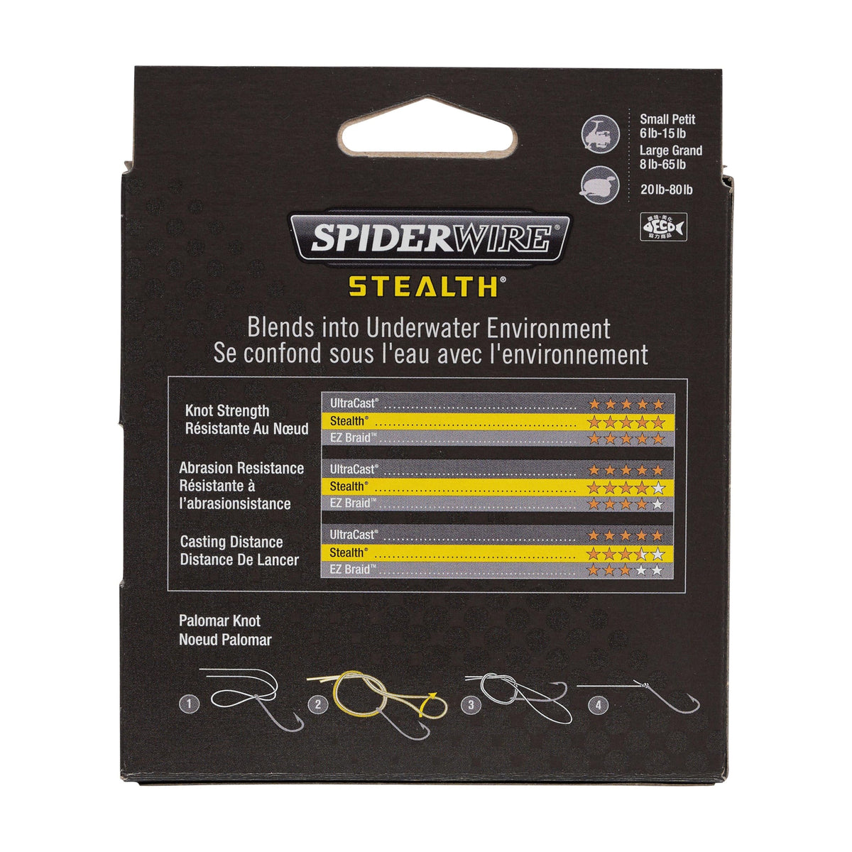 SpiderWire Stealth Green Camo Superline, Camo, 20lb | 9kg, 125yd | 114m Fishing Line, Suitable for Saltwater and Freshwater Environments
