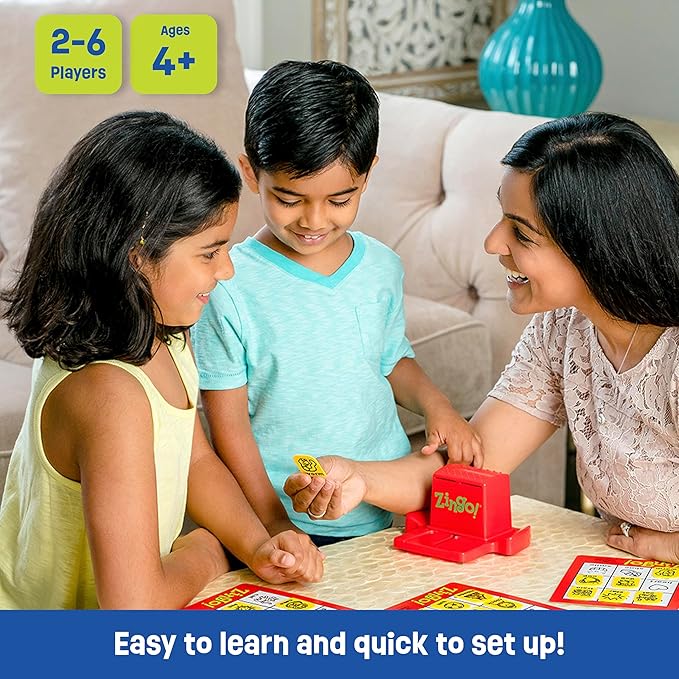 ThinkFun Zingo Sight Words Award Winning Early Reading Game for Pre-K to 2nd Grade - Toy of the Year Finalist, A Fun and Educational Game Developed by Educators for Boys and Girls
