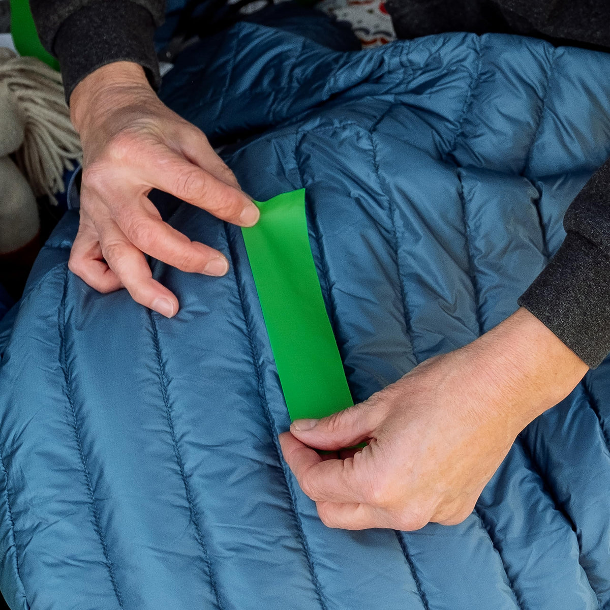 GEAR AID Tenacious Tape 3” x 20” Micro-Ripstop Fabric Gear Repair Tape, Fix Holes and Rips in Puffy Jackets, Rain Gear, Tents, Sleeping Bags and Outdoor Equipment, Orange, 1 Roll