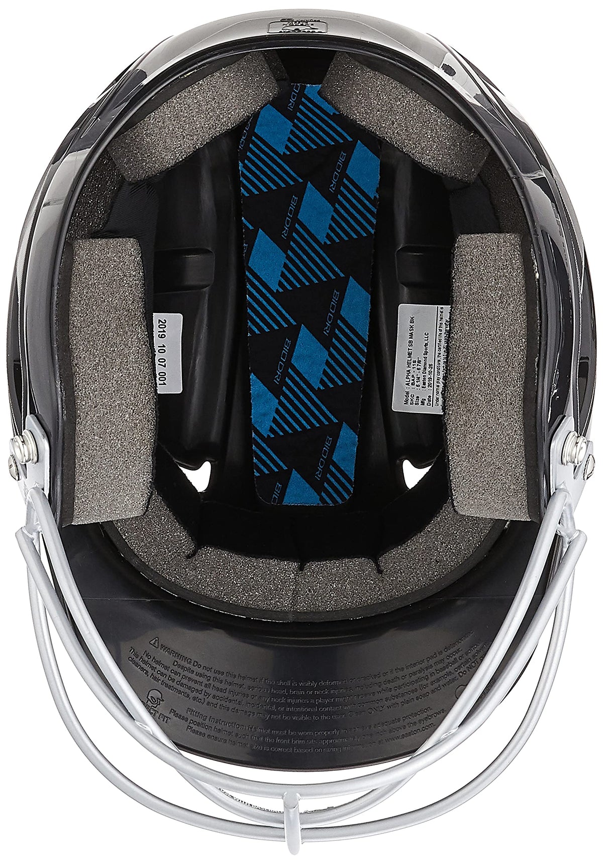 Easton | ALPHA Fastpitch Softball Batting Helmet with Facemask | T-Ball/Small | Black