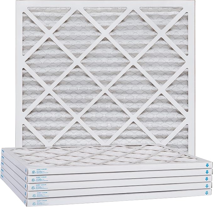 Aerostar 21 1/4x21 1/4x1 MERV 13, Pleated Air Filter, 21 1/4 x 21 1/4 x 1