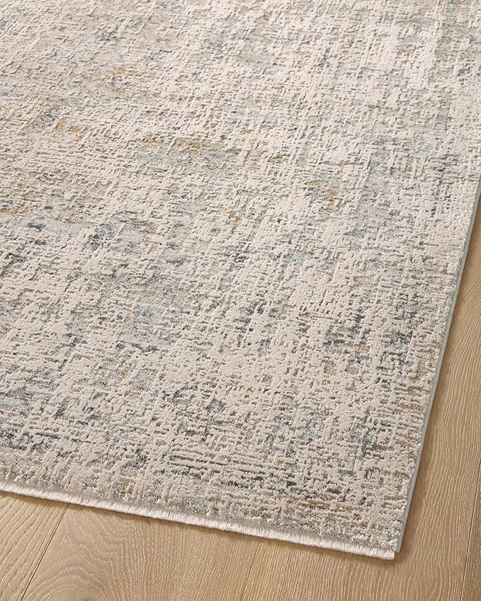 Loloi Amber Lewis Alie Collection ALE-02 Sand/Sky 2'-7'' x 12'-0'', .13'' Pile Height, Runner Rug