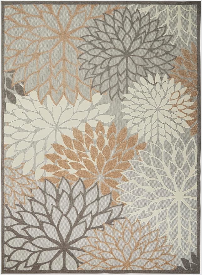 Nourison Home Aloha 10' x 14' Natural Outdoor Indoor/Outdoor Rug