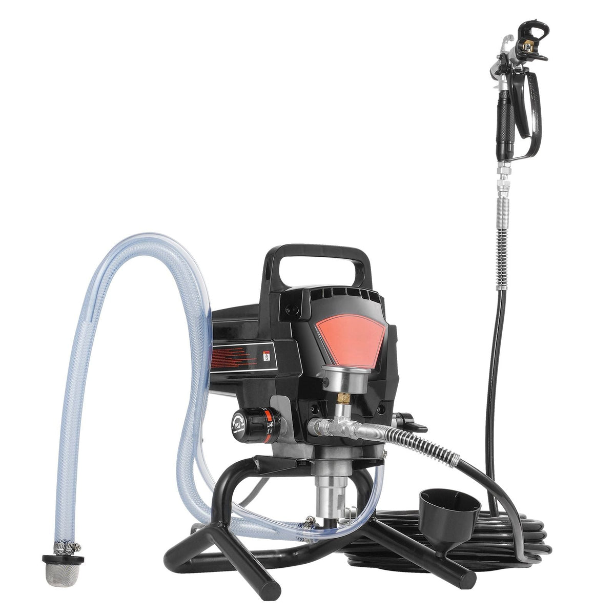 950W Stand Airless Paint Sprayer, 3000PSI High Efficiency Electric Airless Sprayer, Handheld Paint Sprayers for Home Interior and Exterior Furniture and Fences, Fine And Even Painting Effect