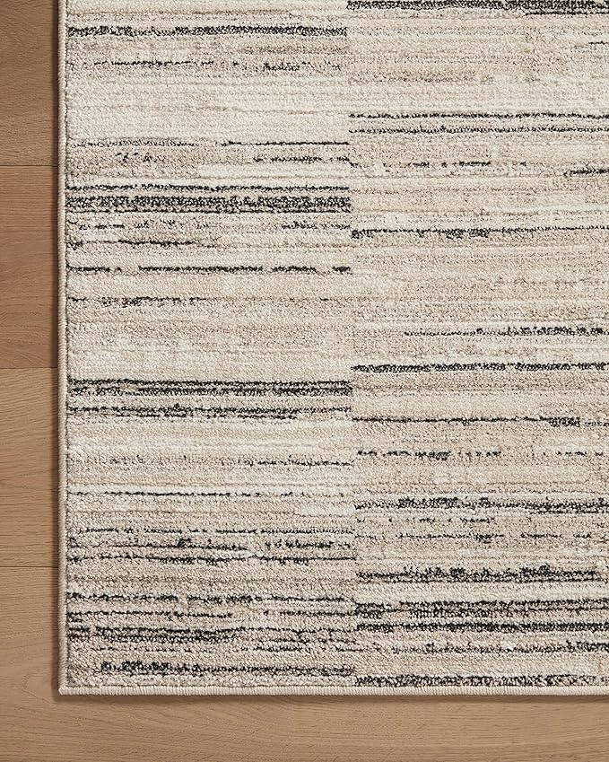 Loloi Darby Collection DAR-01 Charcoal/Sand 7'-10" x 10' Area Rug