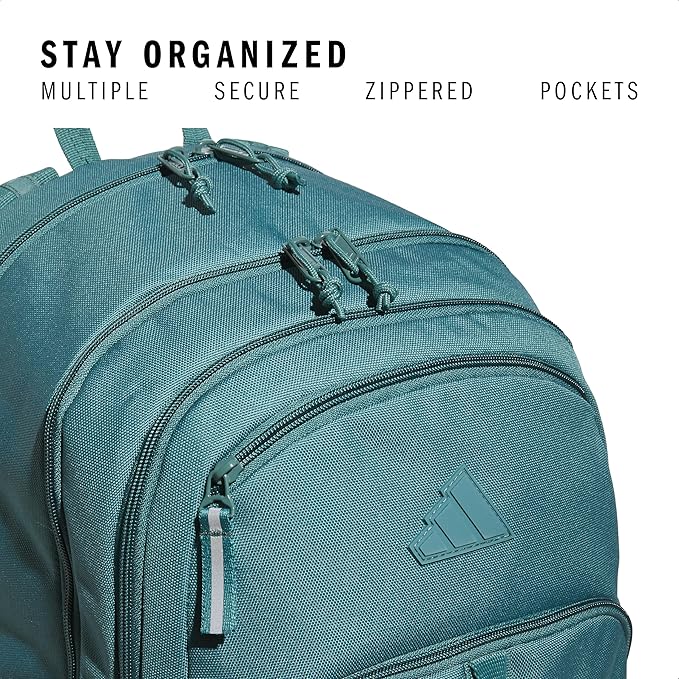 adidas Prime Backpack for Work, Travel Bag for Women and Men with Padded Compartment for Laptop