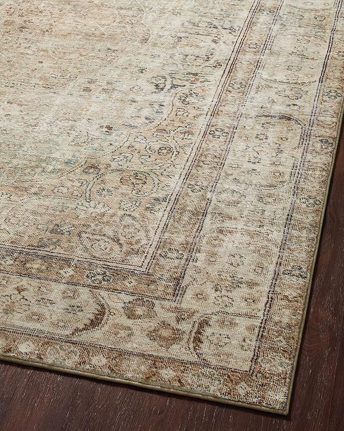 Loloi Margot Collection MAT-01 Antique/Sage 8'-6" x 11'-6" Area Rug feat. CloudPile, No-Shed Easy Clean Large Patterned Area Rug for Living Room, Bedroom, Dining Area