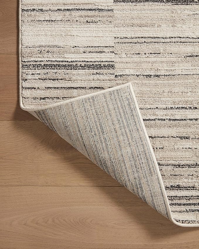 Loloi Darby Collection DAR-01 Charcoal/Sand 9'-2" x 13' Area Rug