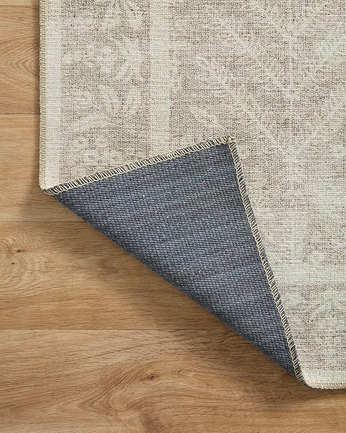 Loloi Rifle Paper Co. Maison Collection MAO-02 Bough Natural 2'-6" x 9'-6", .19" Pile Height, Runner Rug