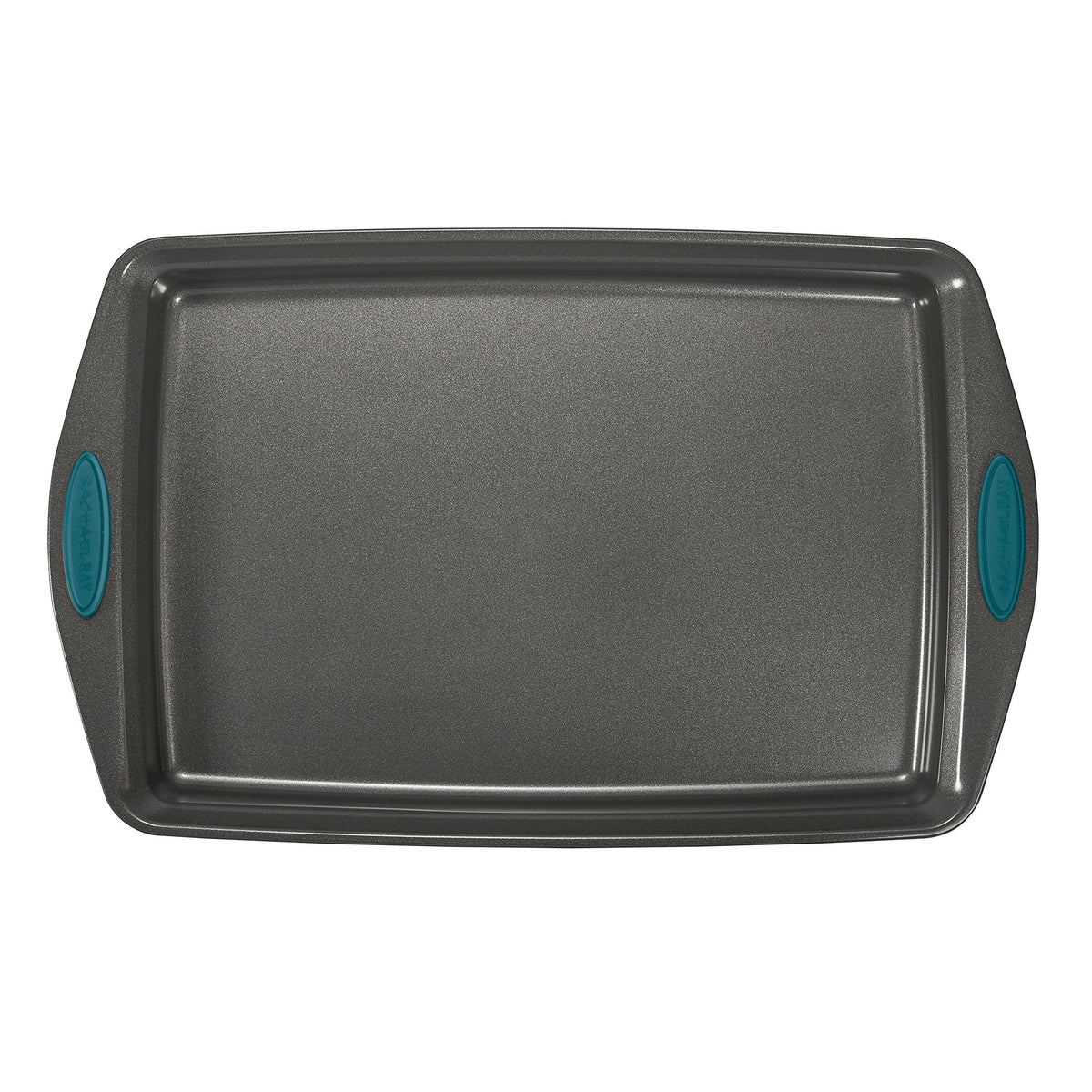 Rachael Ray Yum-o! Nonstick Bakeware Oven Lovin' Baking Pans Set, 10-Piece, Gray and Marine Blue