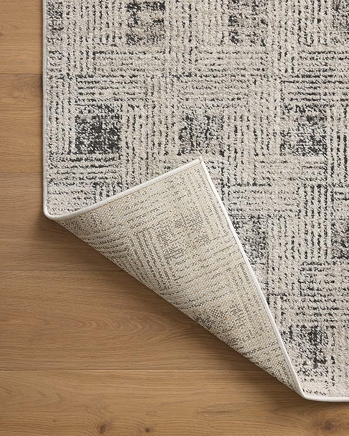 Loloi Kamala Collection KAM-01 Grey/Graphite 9'-2" x 13' Area Rug