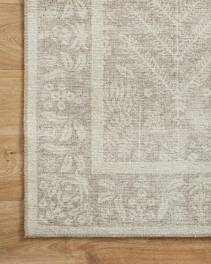 Loloi Rifle Paper Co. Maison Collection MAO-02 Bough Natural 2'-6" x 9'-6", .19" Pile Height, Runner Rug