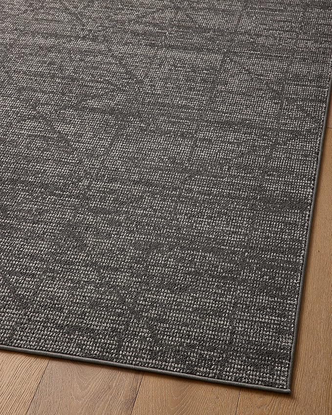 Loloi Kamala Collection KAM-06 Charcoal/Ivory 9'-2" x 13' Area Rug