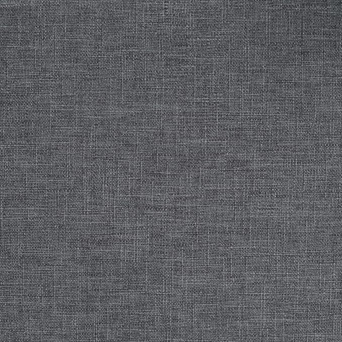 SIMPLIHOME Avalon Storage Ottoman - 42 inch Wide Upholstered Linen Look Fabric Rectangular Flip-Top Ottoman in Slate Grey, Contemporary Coffee Table Ottoman for Living Room with Hidden Storage