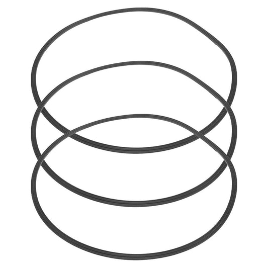 FUTUREORYY 3Pcs Rubber Shockproof Barstool Base Ring Pads Round Floor Protectors for Dining Areas