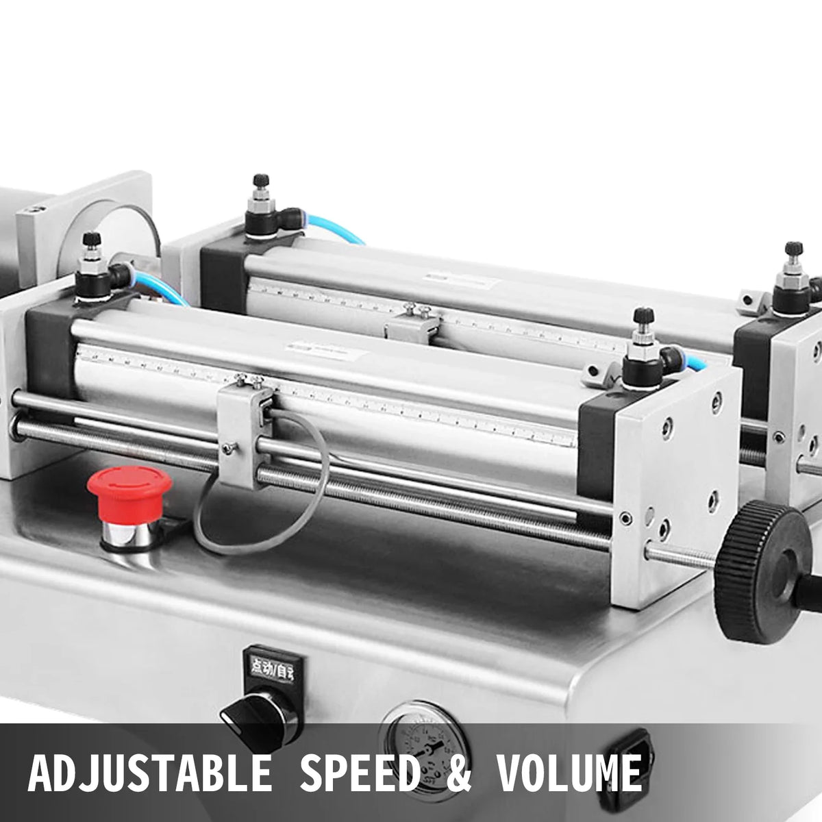 100-1000ML Pneumatic Liquid Filling Machine with Double Nozzles Commercial Automatic Bottle Filler for Oil Cosmetic Drinks