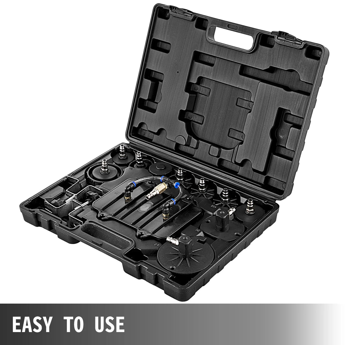 Pneumatic Air Pressure Brake Bleeder Kit Car Brake Fluid Oil Change Tool With 5L Tank for Bleeding Brake and Clutch System