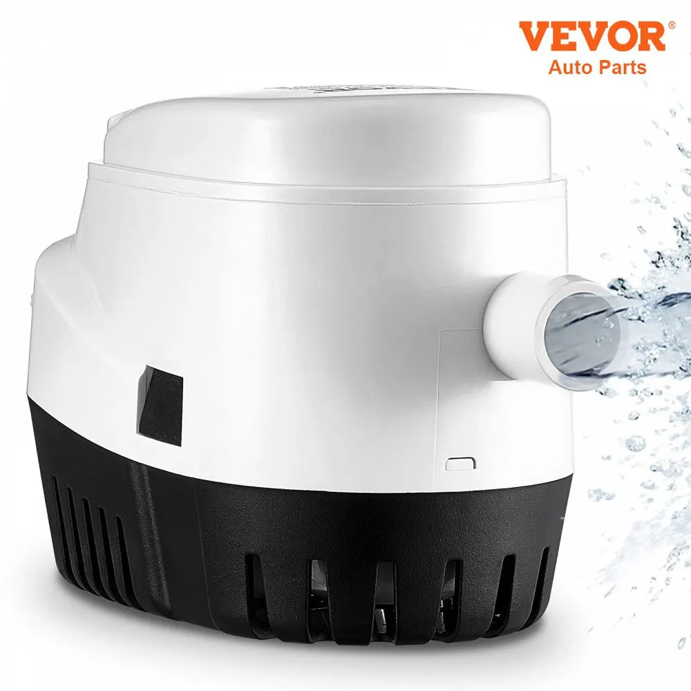 Bilge Pump 750/1100/3000GPH 12V Automatic Submersible Bilge Water Pump with Float Switch for Boats, Pools, Basements