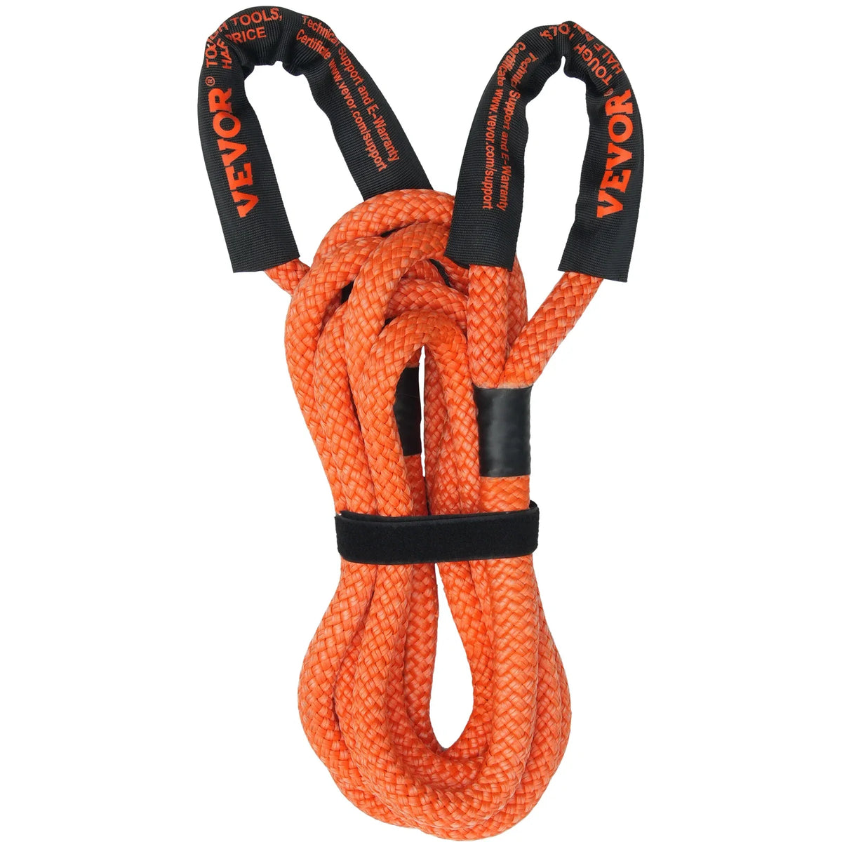 1" x 30' Kinetic Recovery Tow Rope 38,000 lbs Heavy-Duty Off Road Snatch Strap for Jeep Car Truck ATV UTV SUV Tractor