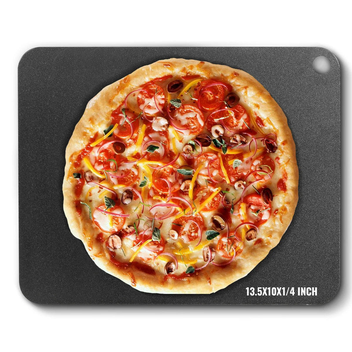 Pizza Steel, Multi-Sizes Pizza Steel Plate for Oven, Pre-Seasoned Carbon Steel Pizza Baking Stone ,Heavy Duty Pizza Pan
