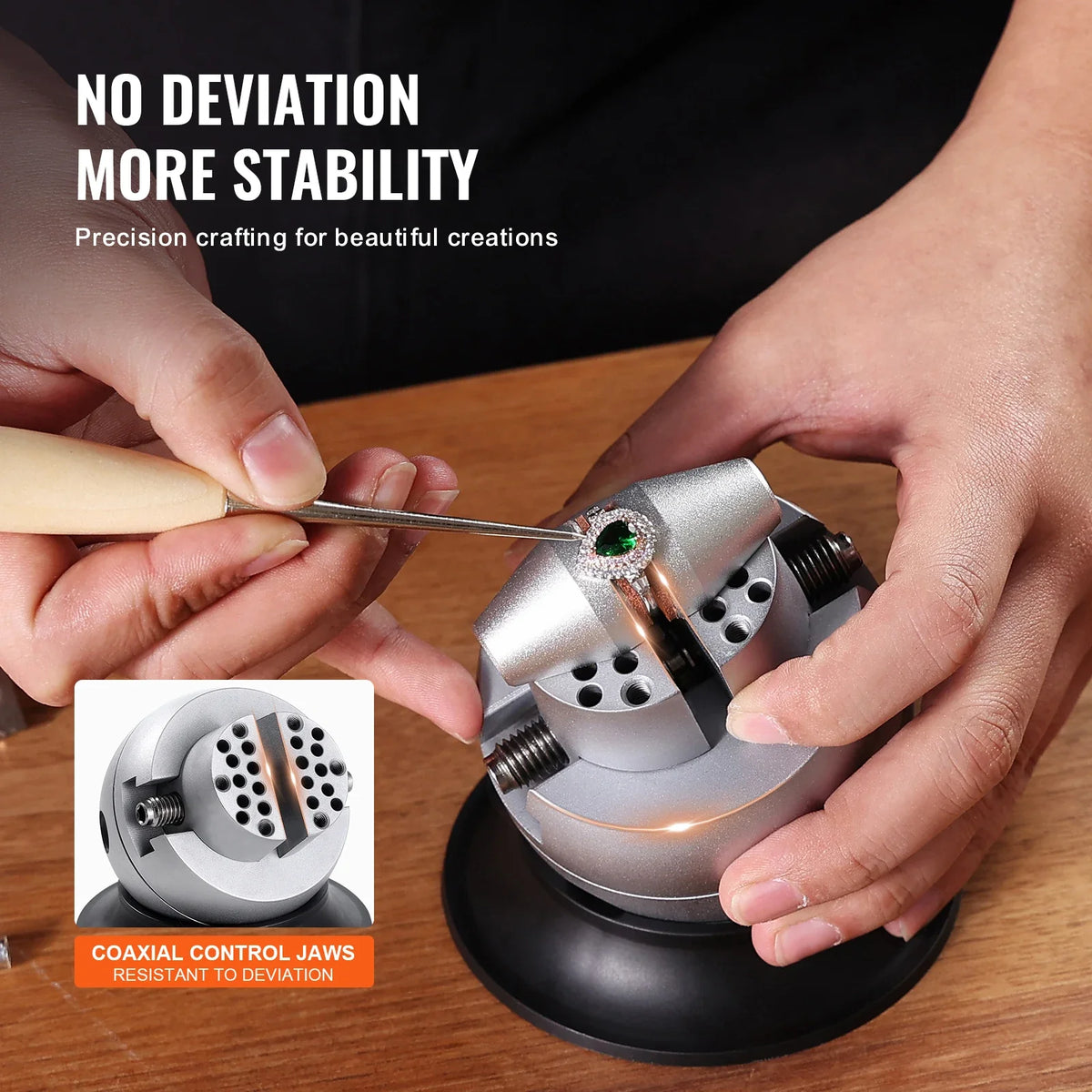 Ball Vise 3" 5" Engraving Setting Tool Standard Rotation Engraving Block Vise Attachment Jewelry Engraving Block Tools