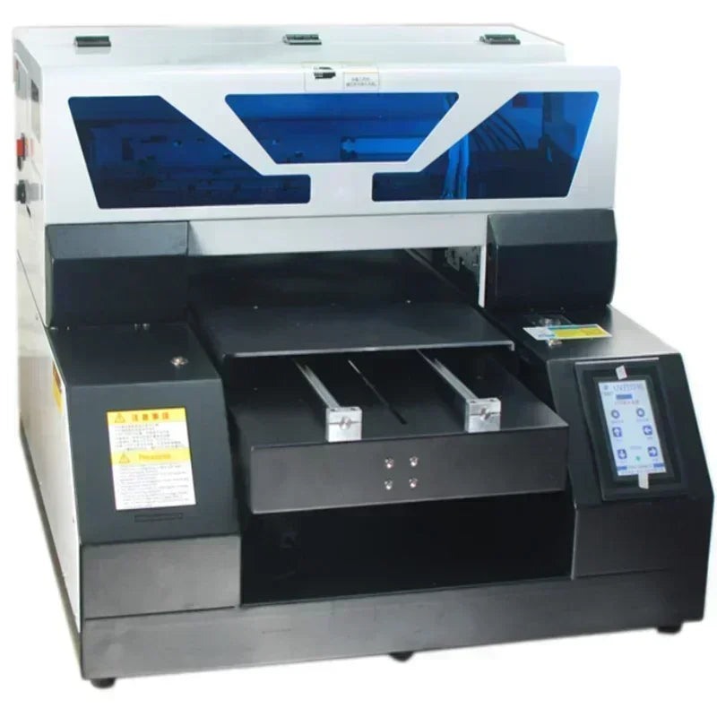 A3 UV Bottle Printing For Phone Case Glass Wood Acrylic A4 UV Flatbed Printer Sticker Label Printer  UV Printer