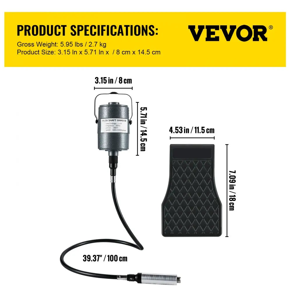 Hanging Flexshaft Mill 380/560/780W Electric Jewelry Grinding Polishing Tools Stepless Speed Stone Wood Sanding Pen Kit