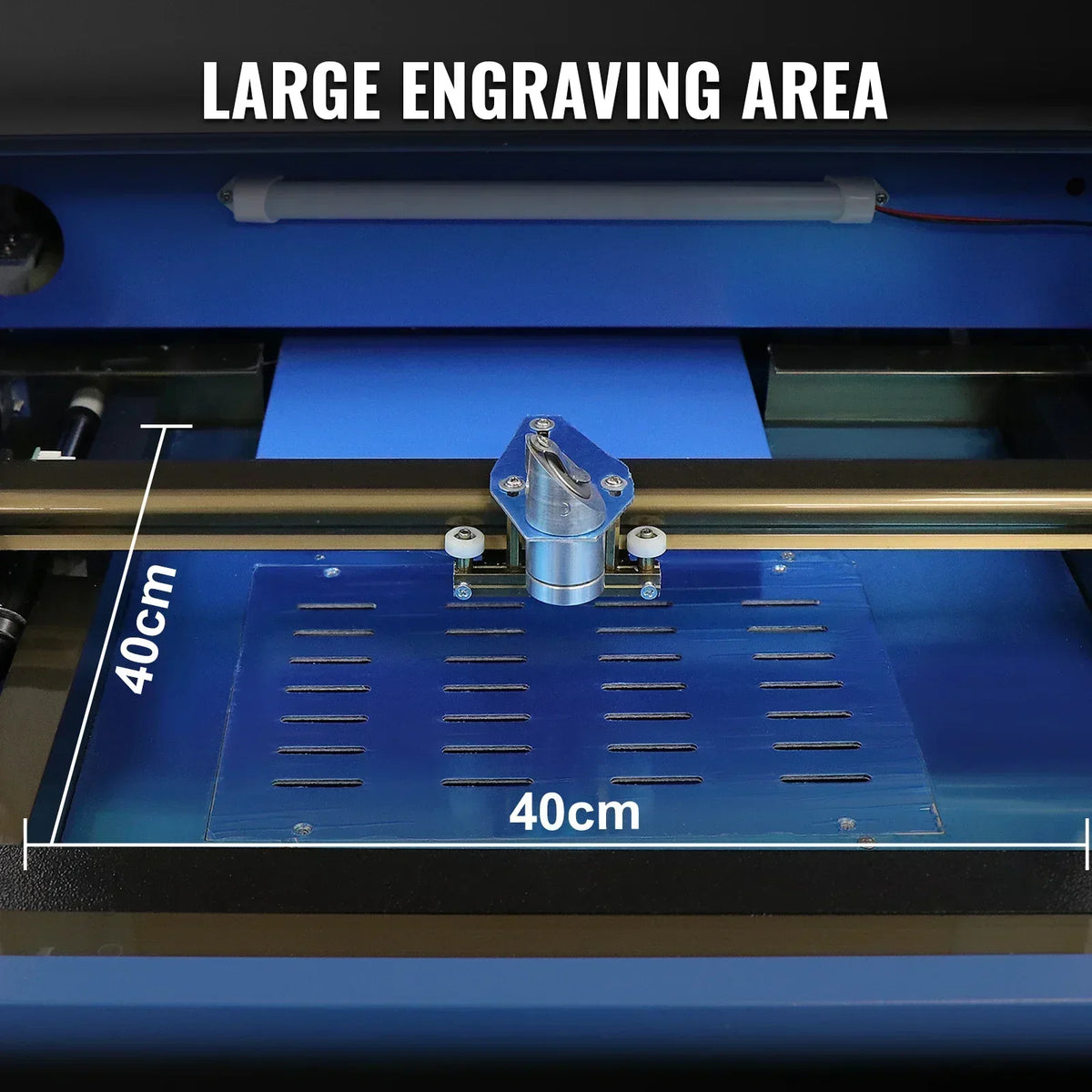 50W Laser Engraver CO2 Laser Engraving Machine 400*400MM M2 Controller Laser Cutting Engraving Machine For Acrylic Wood
