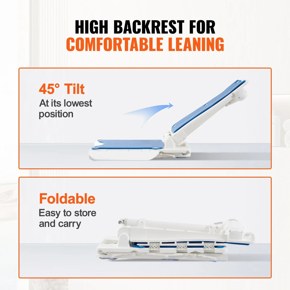 Electric Chair Lift Devices to Lift Elderly off Floor Height Adjustable Support Up to 310 LBS  for Seniors Patient Elderly