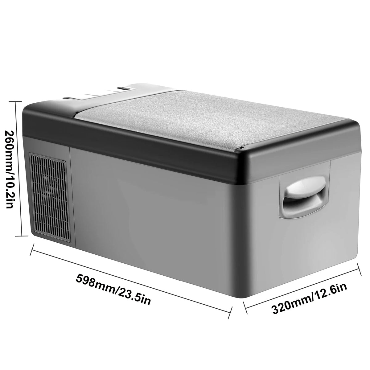 15L 95L Car Refrigerator Portable Fridge Freezer 12/24V DC 110-240 AC for Home  Outdoors RV Boat Camping Traveling Use