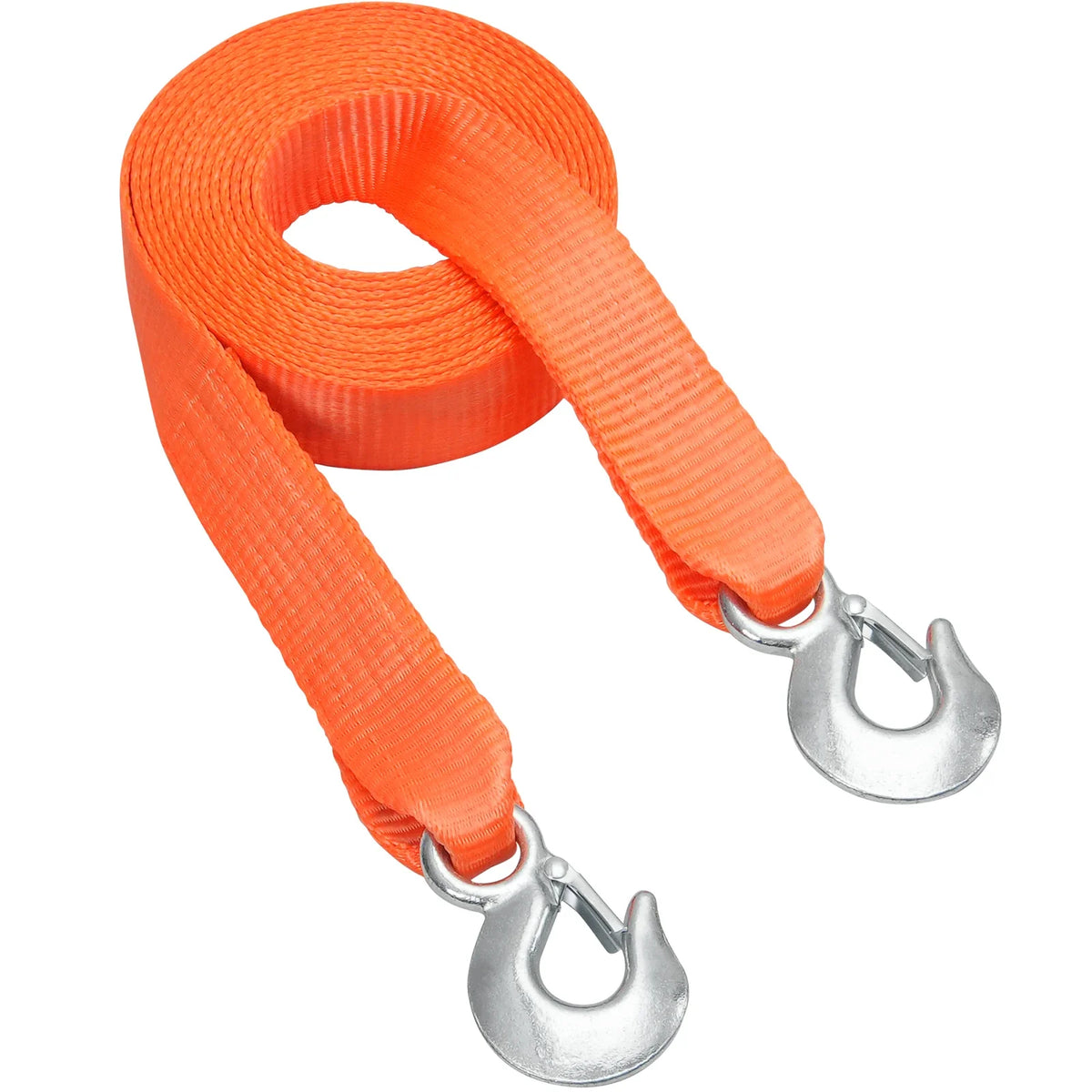 2"x20' ATV Tow Strap with Hooks 17000 lbs Capacity for  Vehicles Essential Towing Accessory for Roadside Assistance
