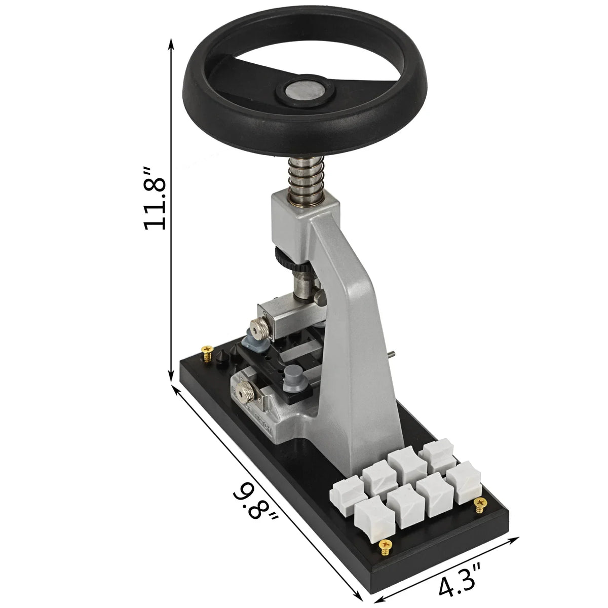 5700 Adjustable Watch Case Back Opener Unlock Caseback Machine Screw Oyster Style Watch Repair Tool Kit for Watchmakers