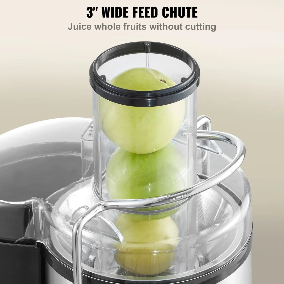 Juicer Machine 850W Motor Centrifugal Juice Extractor Easy Clean Centrifugal Big Mouth Large for Fruits and Vegetables