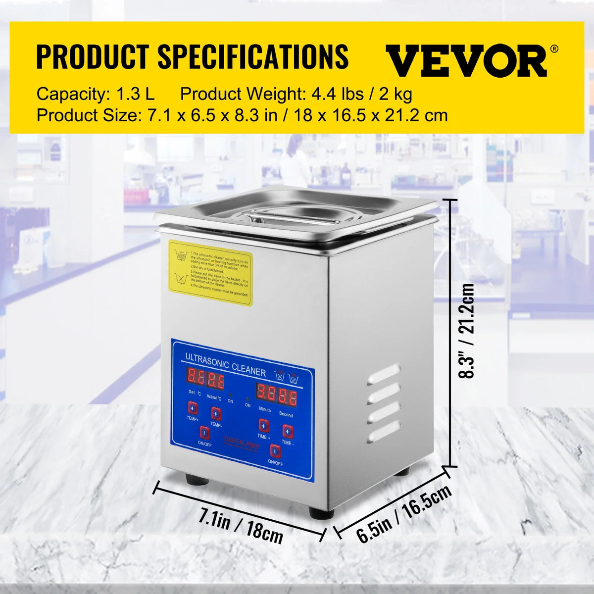 Ultrasound Home Appliances 1.3L 2L 3L 6L 10L 15L 22L 30L Ultrasonic Cleaner Lave-Dishes Portable Washing Machine Diswasher
