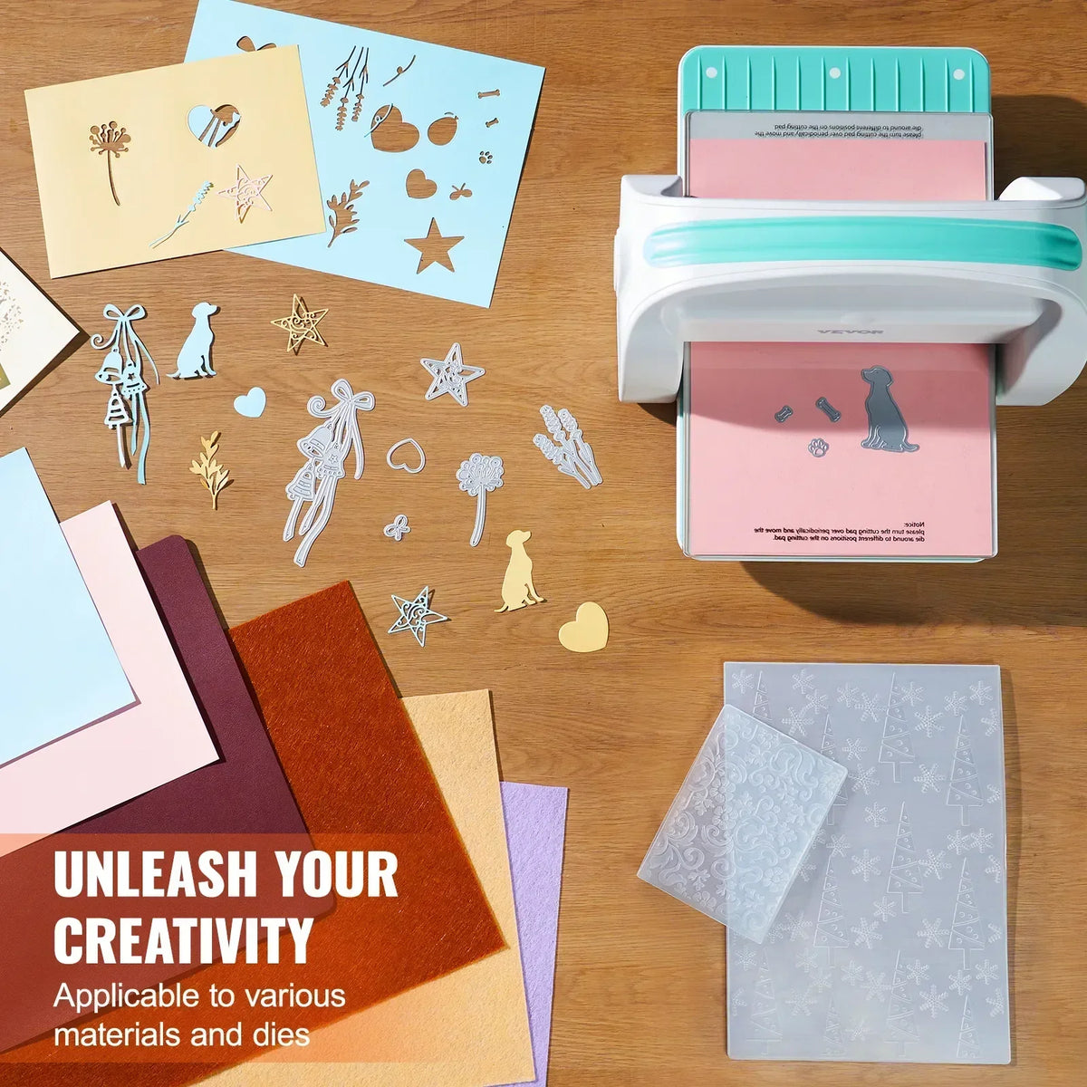 6/9in Manual Die Cutting Embossing Machine Mini Opening Scrapbooking Handmake Tools for DIY Art Craft Card Decorations