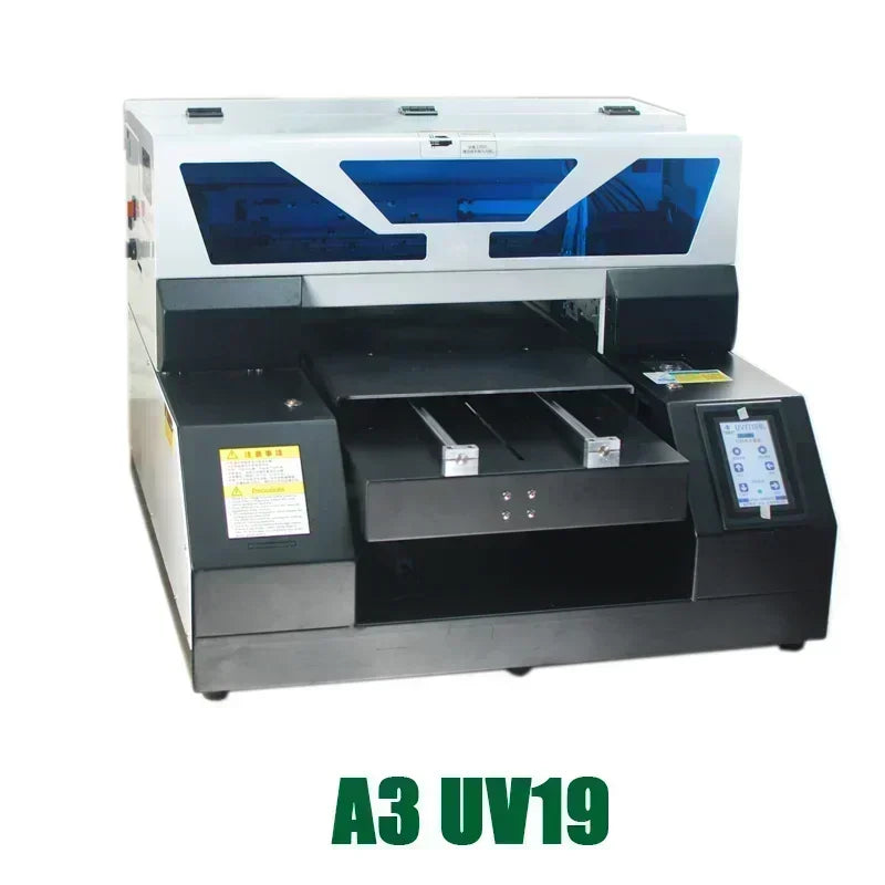 A3 UV Bottle Printing For Phone Case Glass Wood Acrylic A4 UV Flatbed Printer Sticker Label Printer  UV Printer