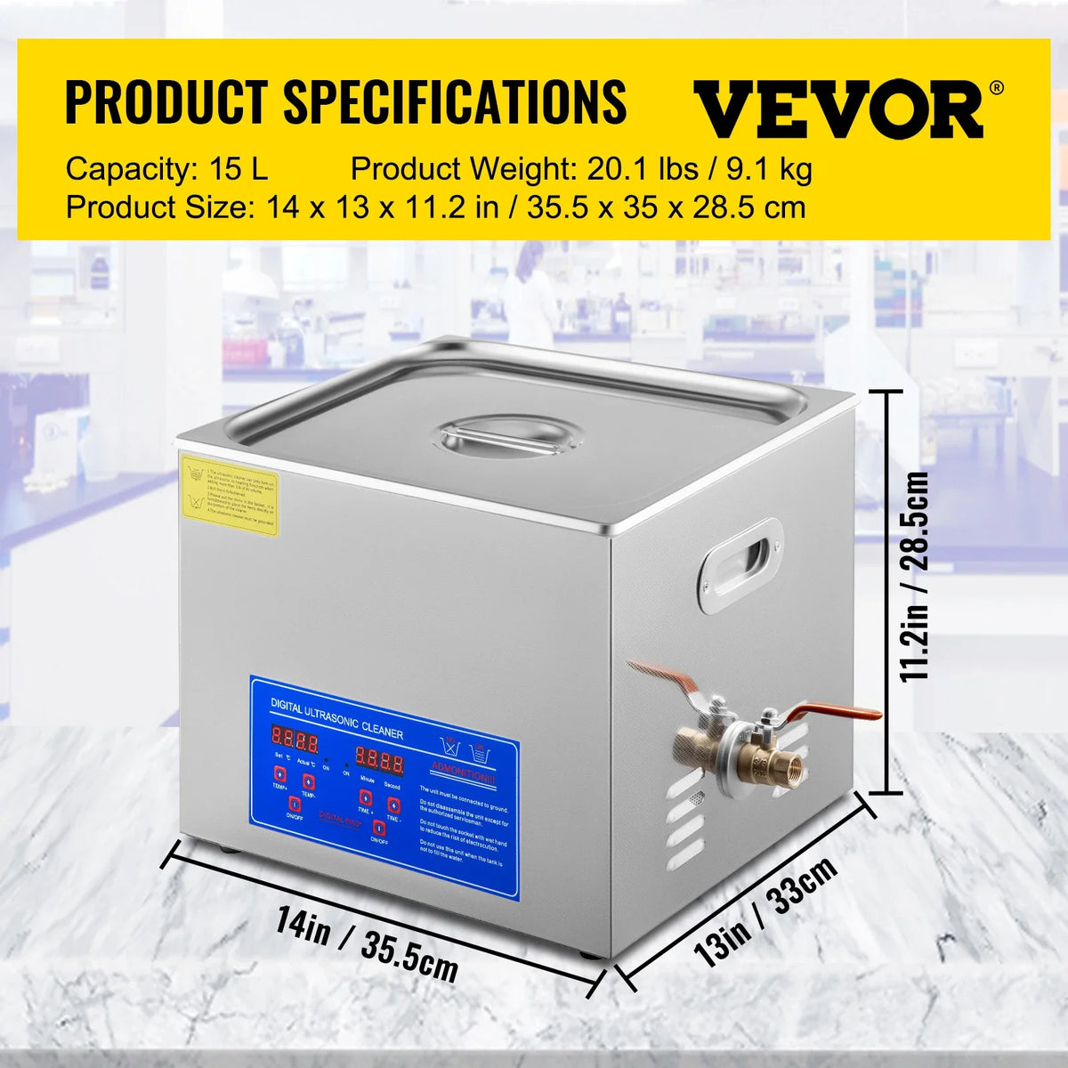 Ultrasound Home Appliances 1.3L 2L 3L 6L 10L 15L 22L 30L Ultrasonic Cleaner Lave-Dishes Portable Washing Machine Diswasher